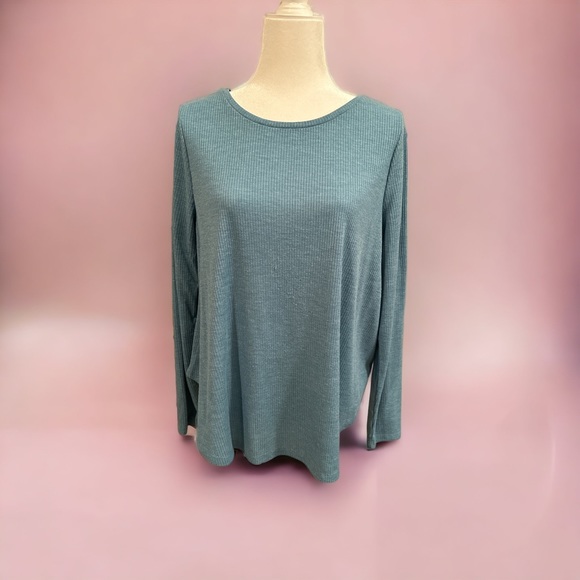 Loft ribbed long-sleeved t-shirt, size L - Picture 1 of 4